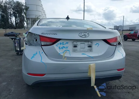 2016 Hyundai Elantra Se from USA, damaged, VIN 5NPDH4AE1GH727219